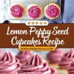 Lemon Poppy Seed Cupcakes Recipe