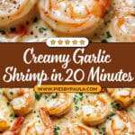 Creamy Garlic Shrimp Recipe