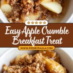 Healthy Breakfast Apple Crumble Recipe