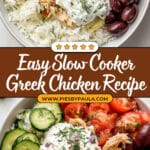Slow Cooker Greek Chicken Recipe