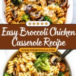 Healthier Broccoli Chicken Casserole Recipe