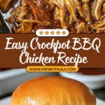 The Best Crockpot BBQ Chicken Recipe
