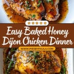 Easy Baked Honey Dijon Chicken Recipe
