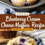 Blueberry Cream Cheese Muffins Recipe
