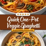 One-Pot Vegetarian Spaghetti Recipe