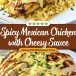 Mexican Chicken with Cheese Sauce Recipe