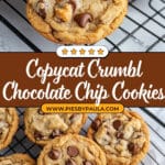 Copycat Crumbl Chocolate Chip Cookie Recipe