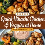 Hibachi Chicken & Vegetables Recipe