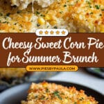 Cheddar Sweet Corn Pie Recipe