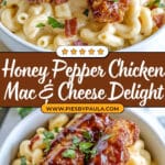 Honey Pepper Chicken Mac and Cheese Recipe