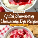 Strawberry Cheesecake Dip Recipe