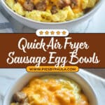 Sausage and Egg Breakfast Bowls Recipe