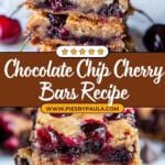 Chocolate Chip Cherry Bars Recipe