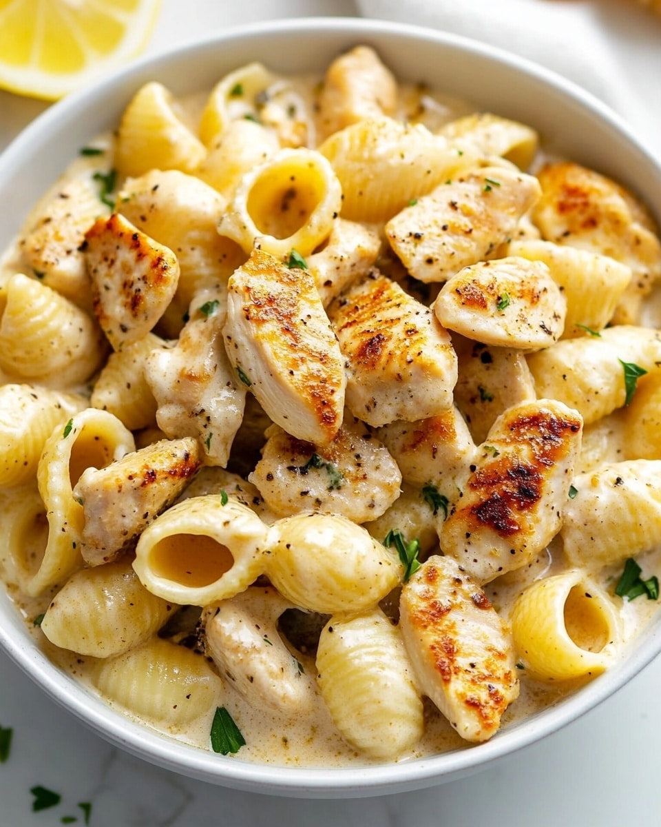 Creamy Chicken Pasta Recipe - Recipe Image