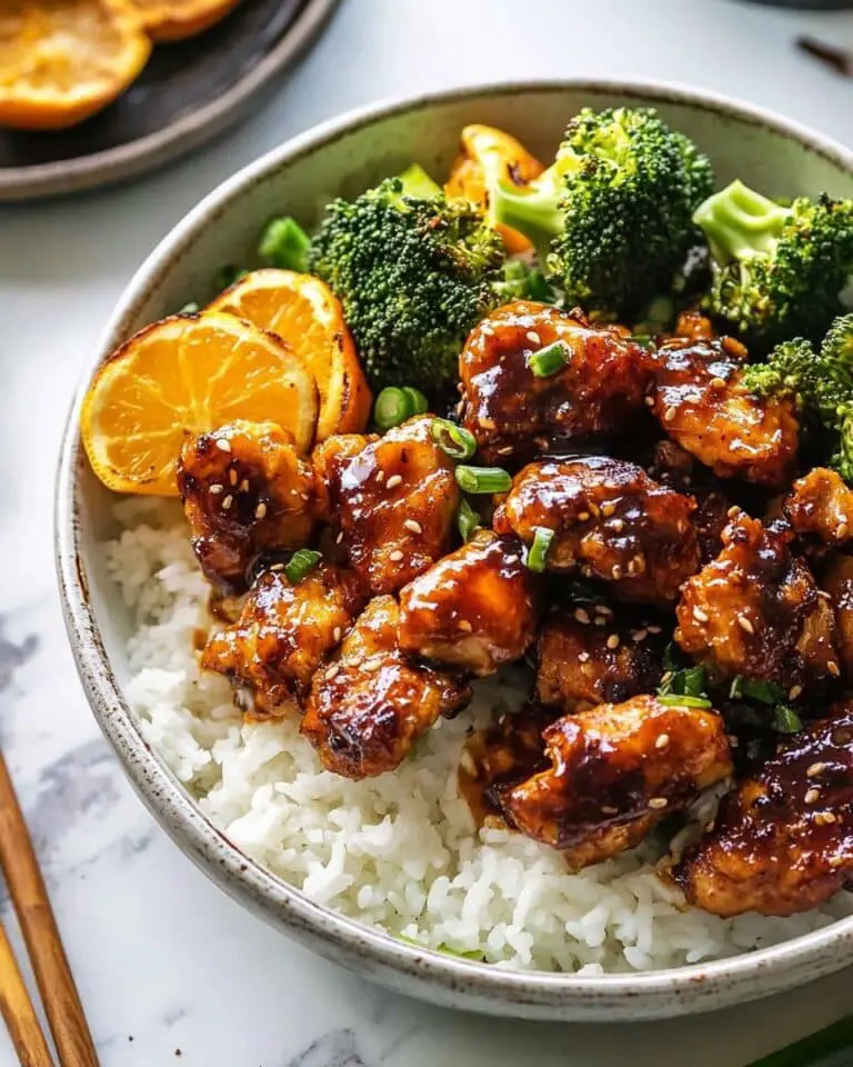 Sheet Pan Chili Orange Chicken and Broccoli Recipe