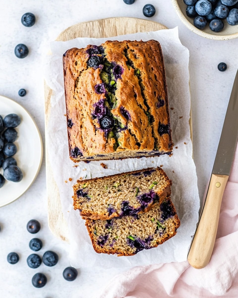 Blueberry Zucchini Bread Recipe - Recipe Image