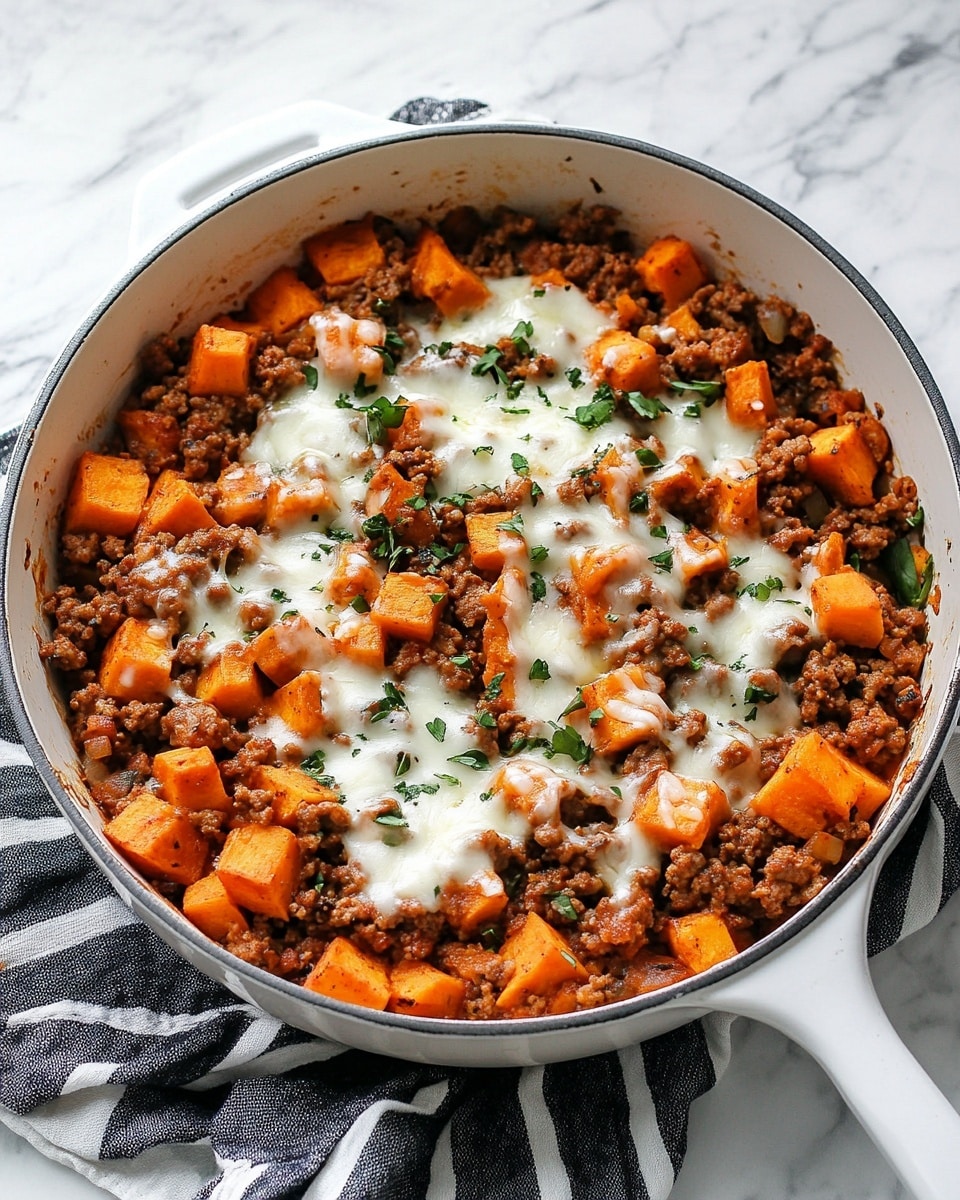Ground Turkey Sweet Potato Skillet Recipe - Recipe Image