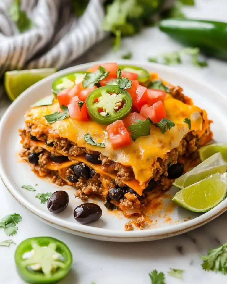 Beef Enchilada Casserole Recipe
