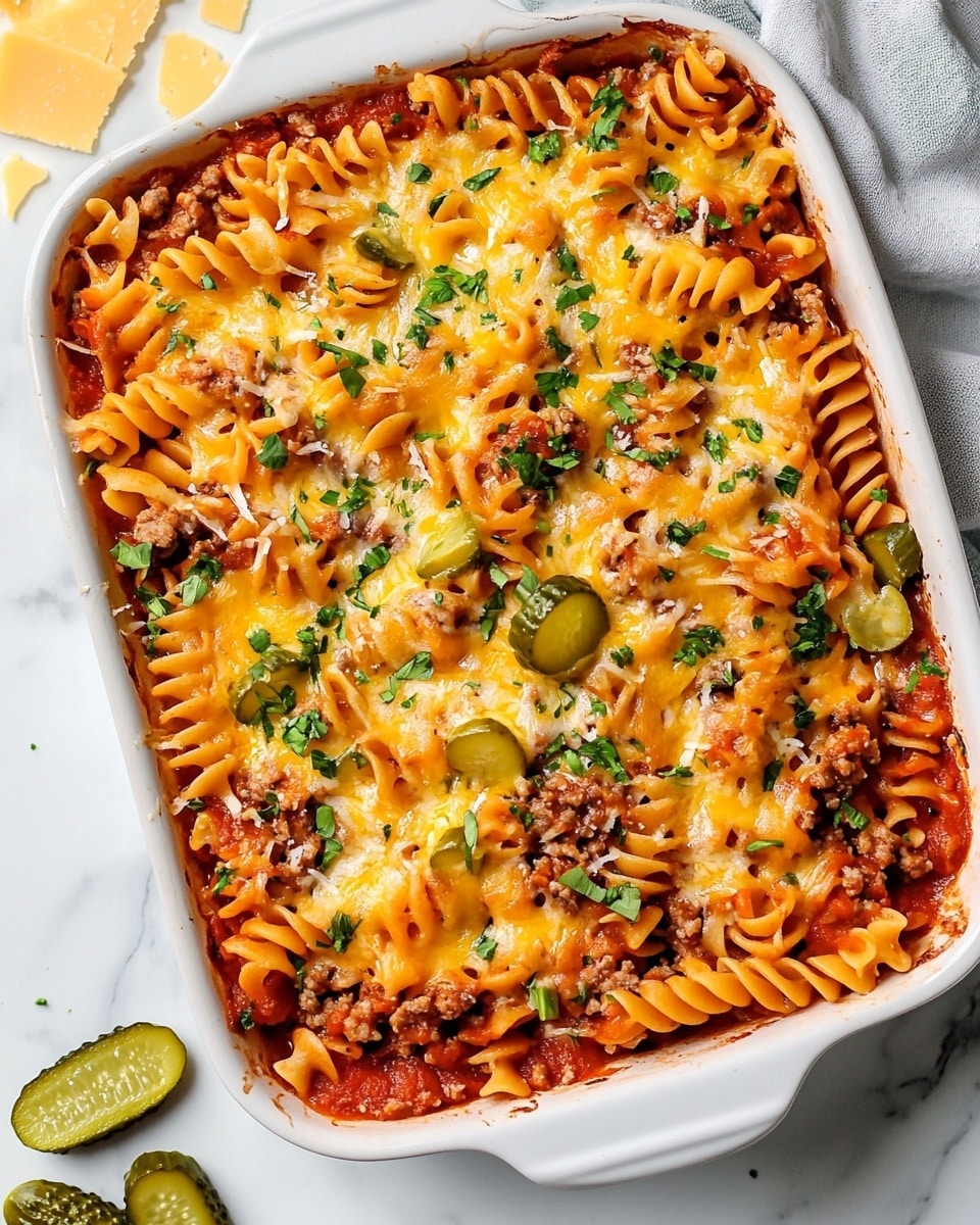 Cheeseburger Casserole Recipe - Recipe Image