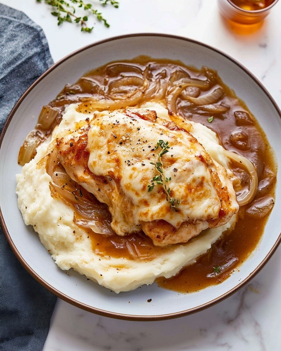 French Onion Chicken Recipe - Recipe Image