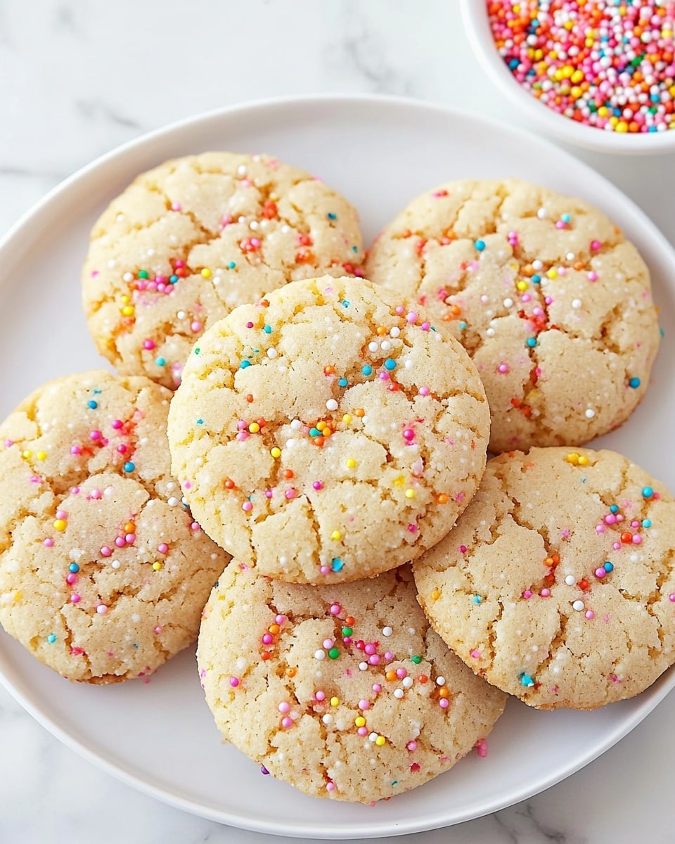 3 Ingredient Soft Sugar Cookies Recipe - Recipe Image