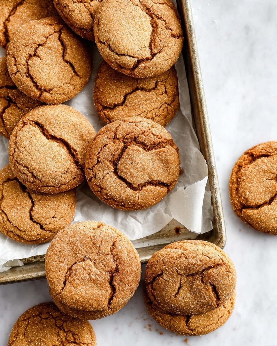 Brown Butter Snickerdoodle Cookies Recipe - Recipe Image