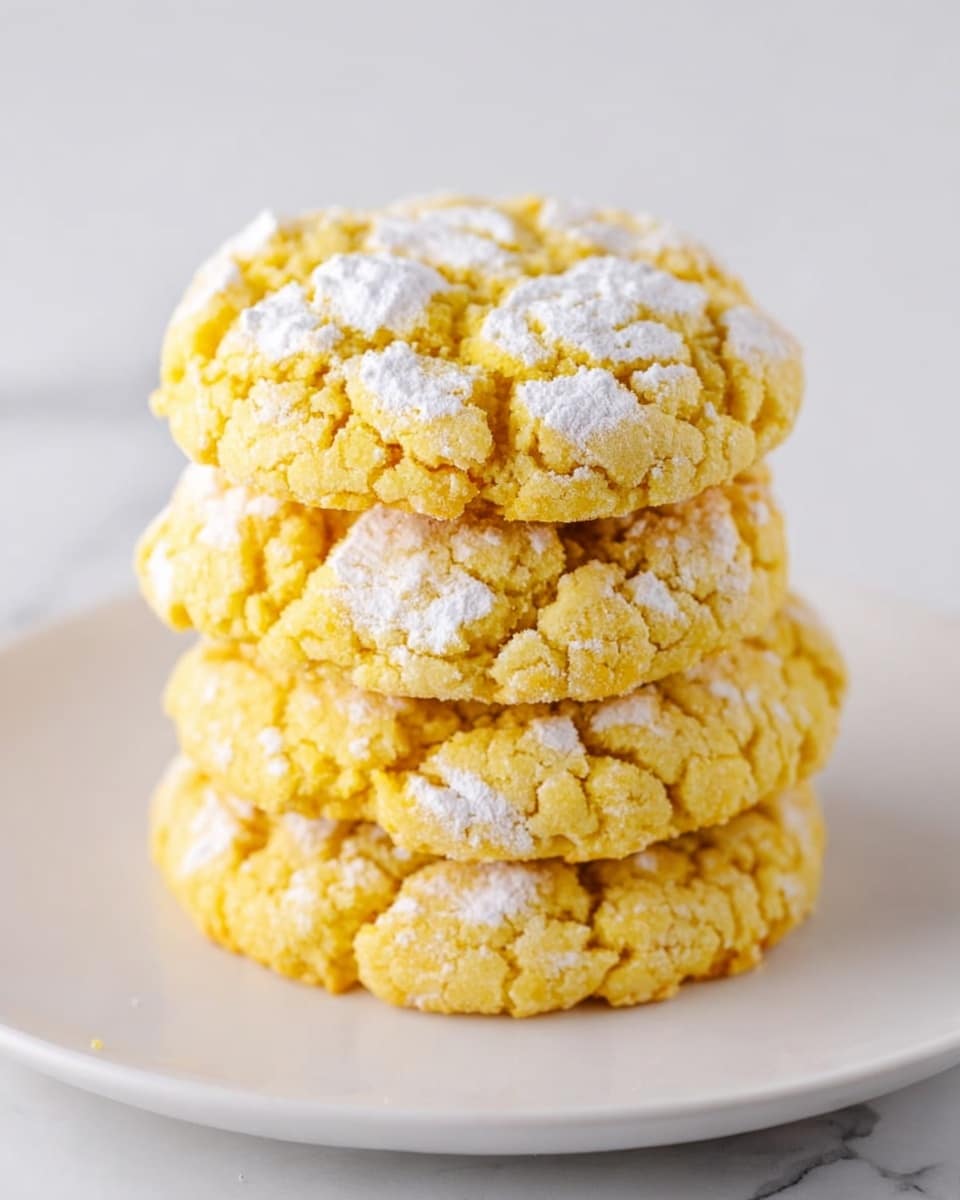 Lemon Cake Mix Cookies Recipe - Recipe Image