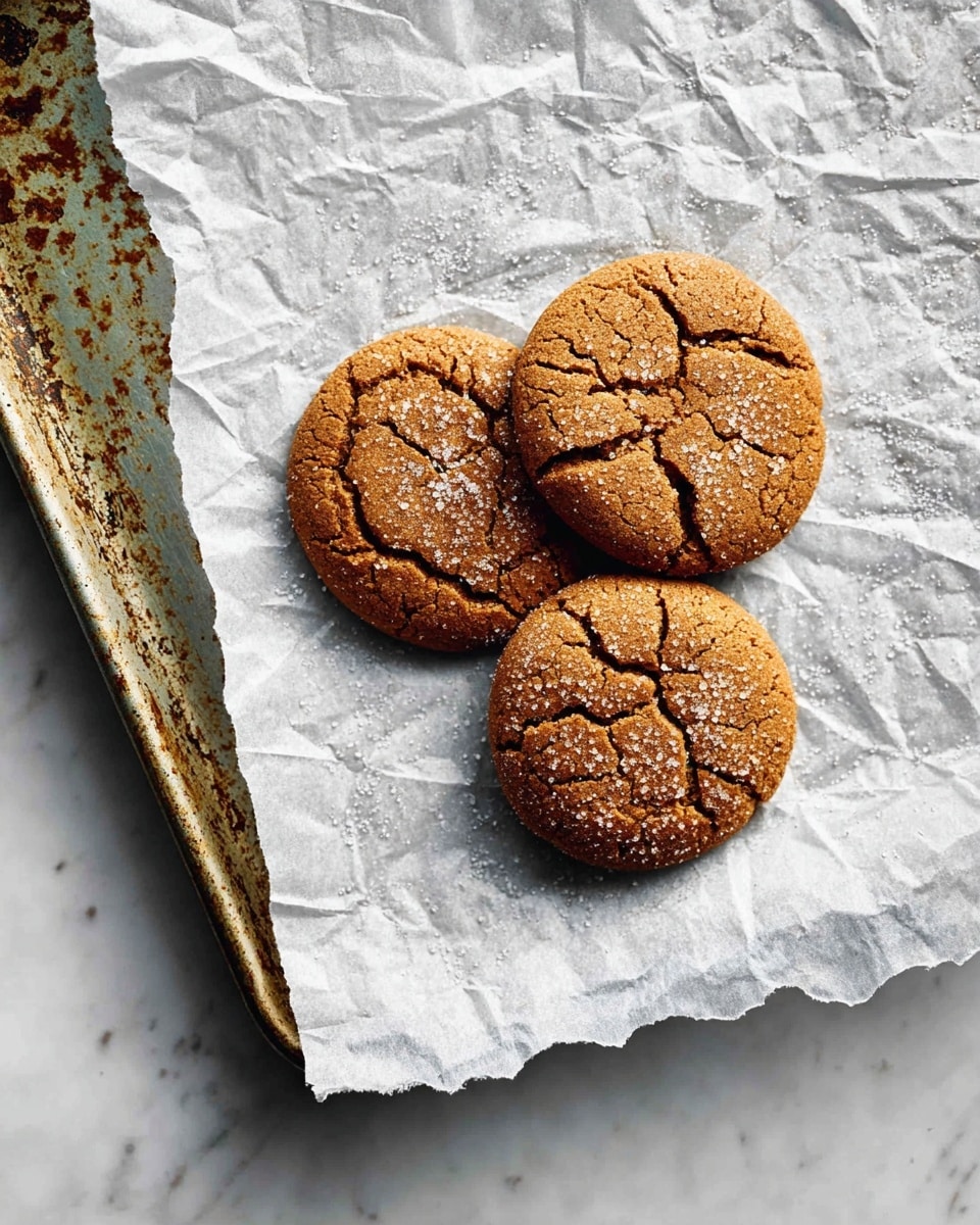 Soft Ginger Molasses Cookies Recipe - Recipe Image