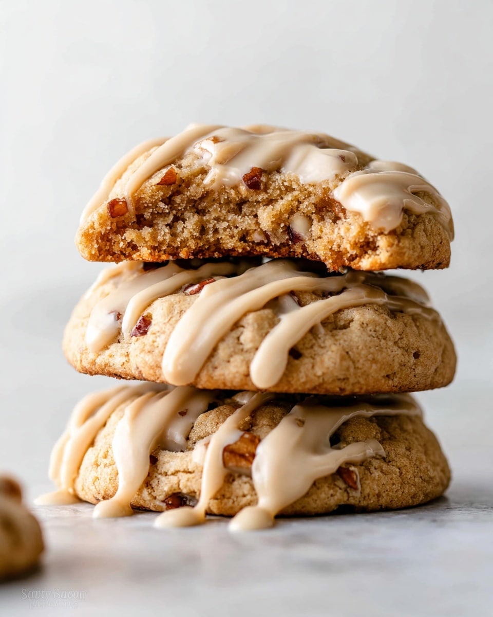 Maple Brown Sugar Cookies with Maple Icing Recipe - Recipe Image