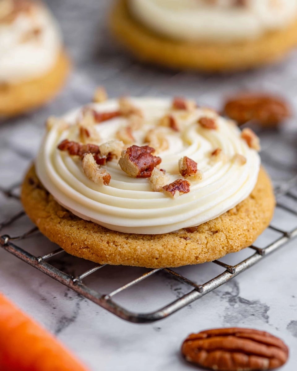 Crumbl Carrot Cake Cookies Recipe - Recipe Image