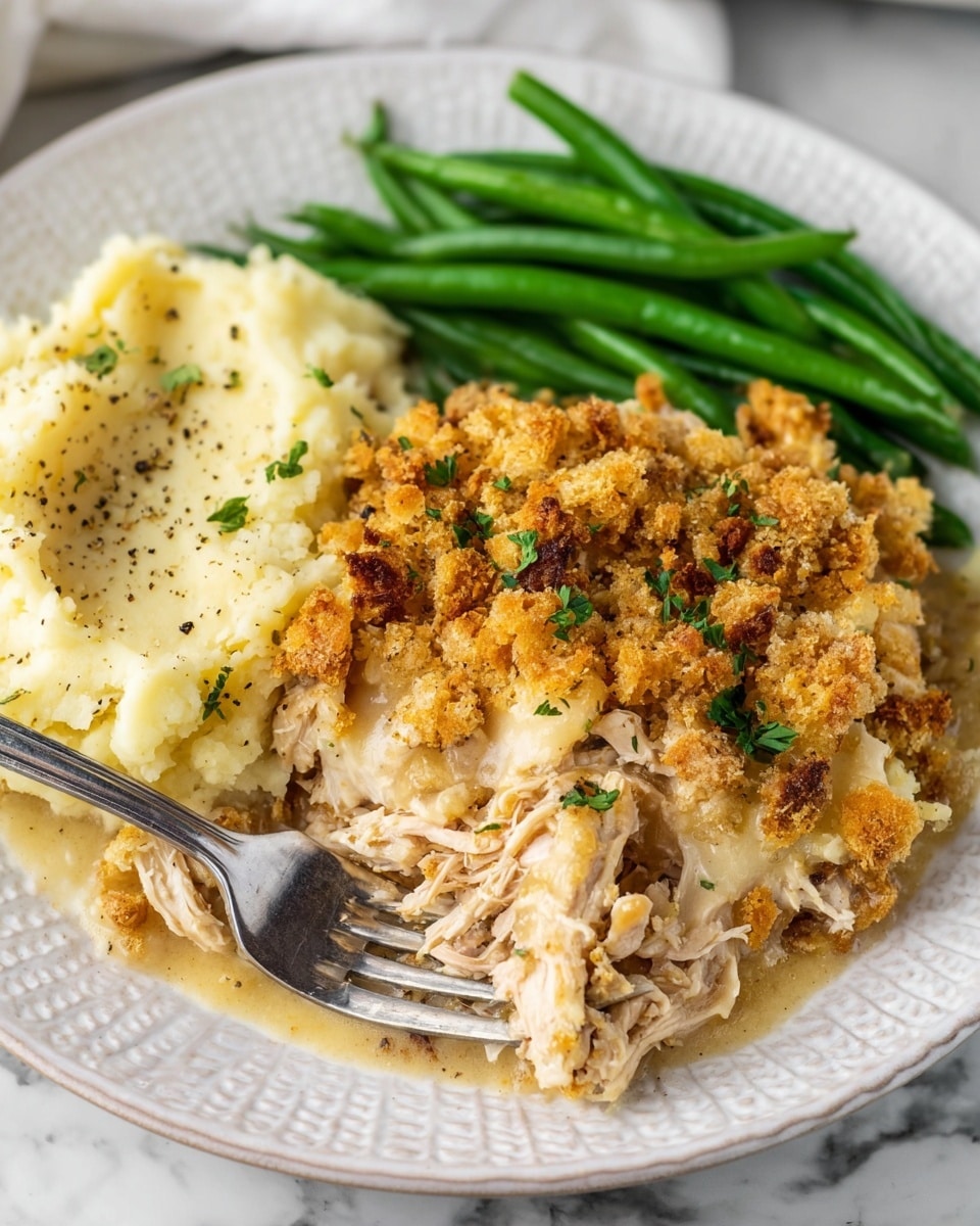 Crockpot Chicken and Stuffing Recipe - Recipe Image