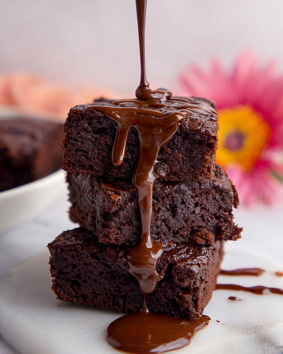 Flourless Pumpkin Brownies Recipe - Recipe Image