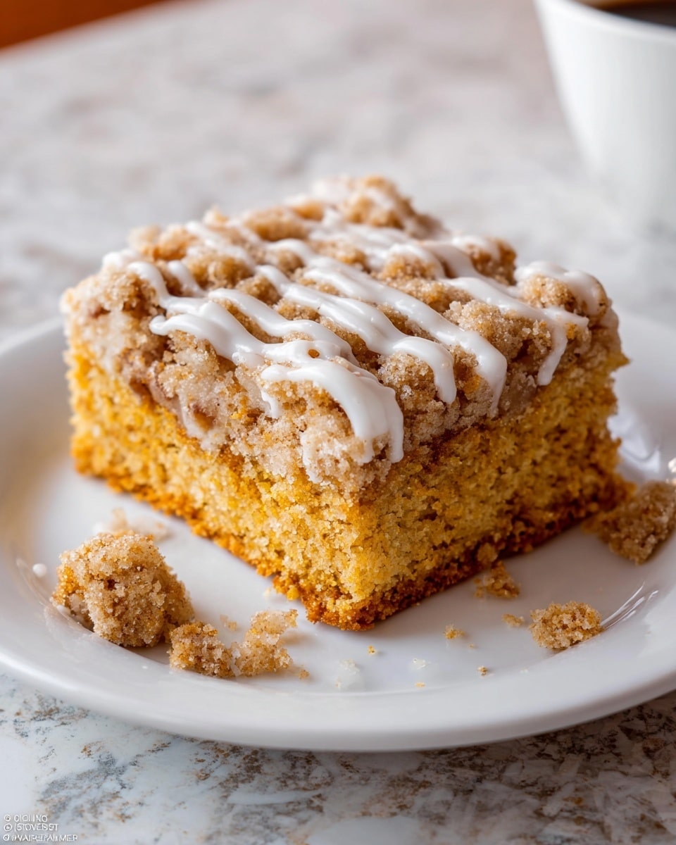 Pumpkin Crumb Coffee Cake Recipe - Recipe Image
