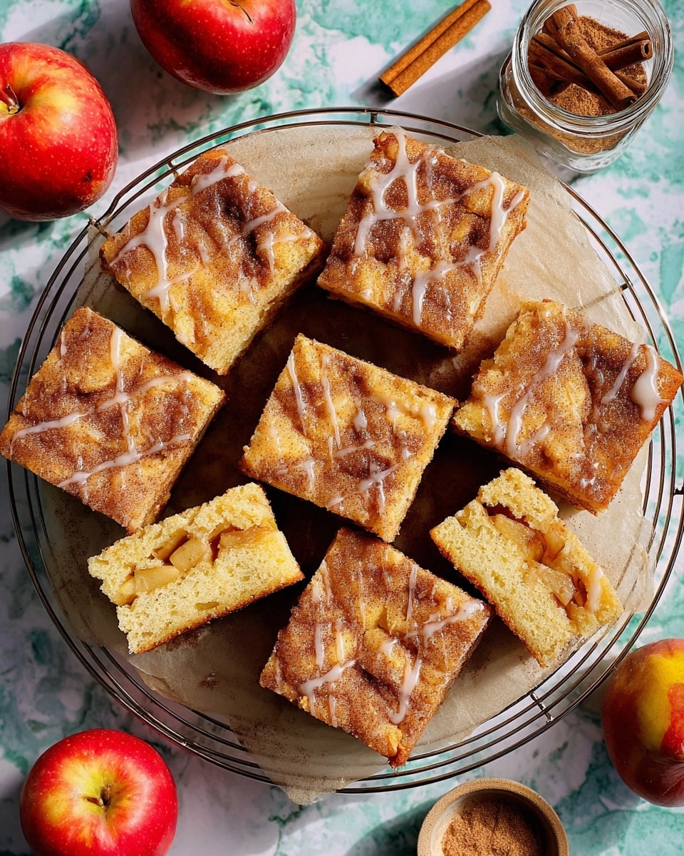 Cinnamon Apple Fritter Cake Recipe - Recipe Image