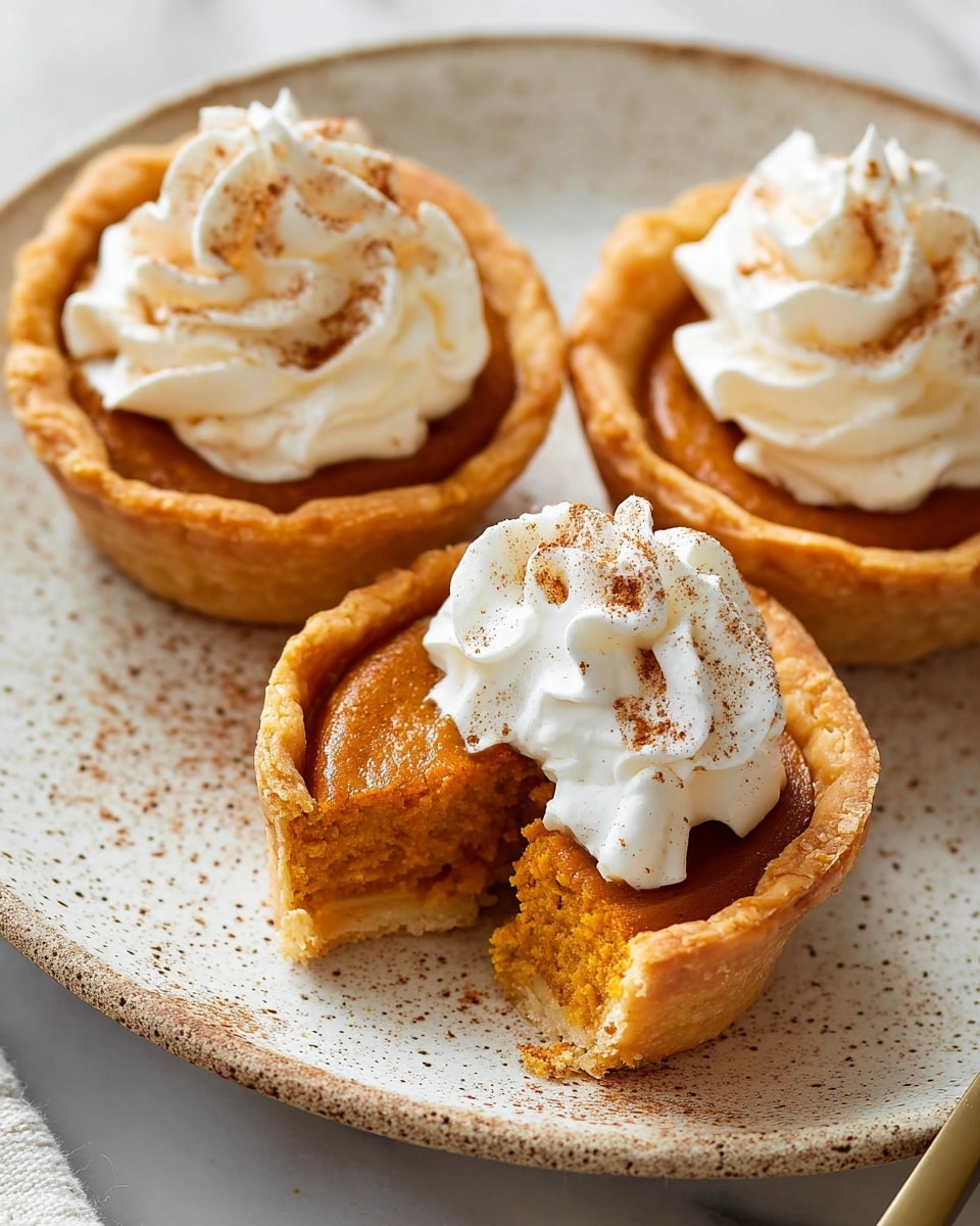 Mini Pumpkin Pies Recipe - Recipe Image