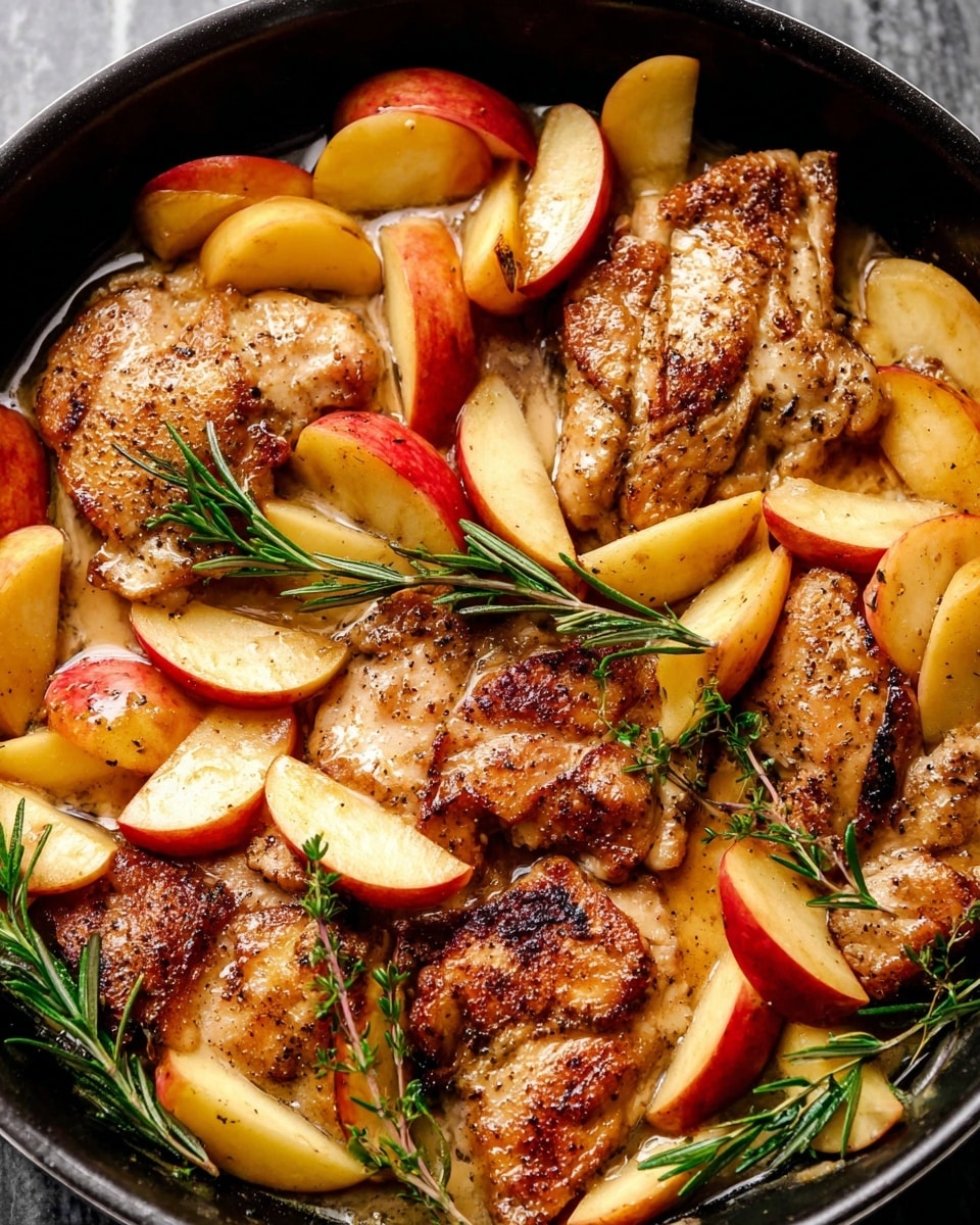 Skillet Apple Cider Chicken Recipe - Recipe Image