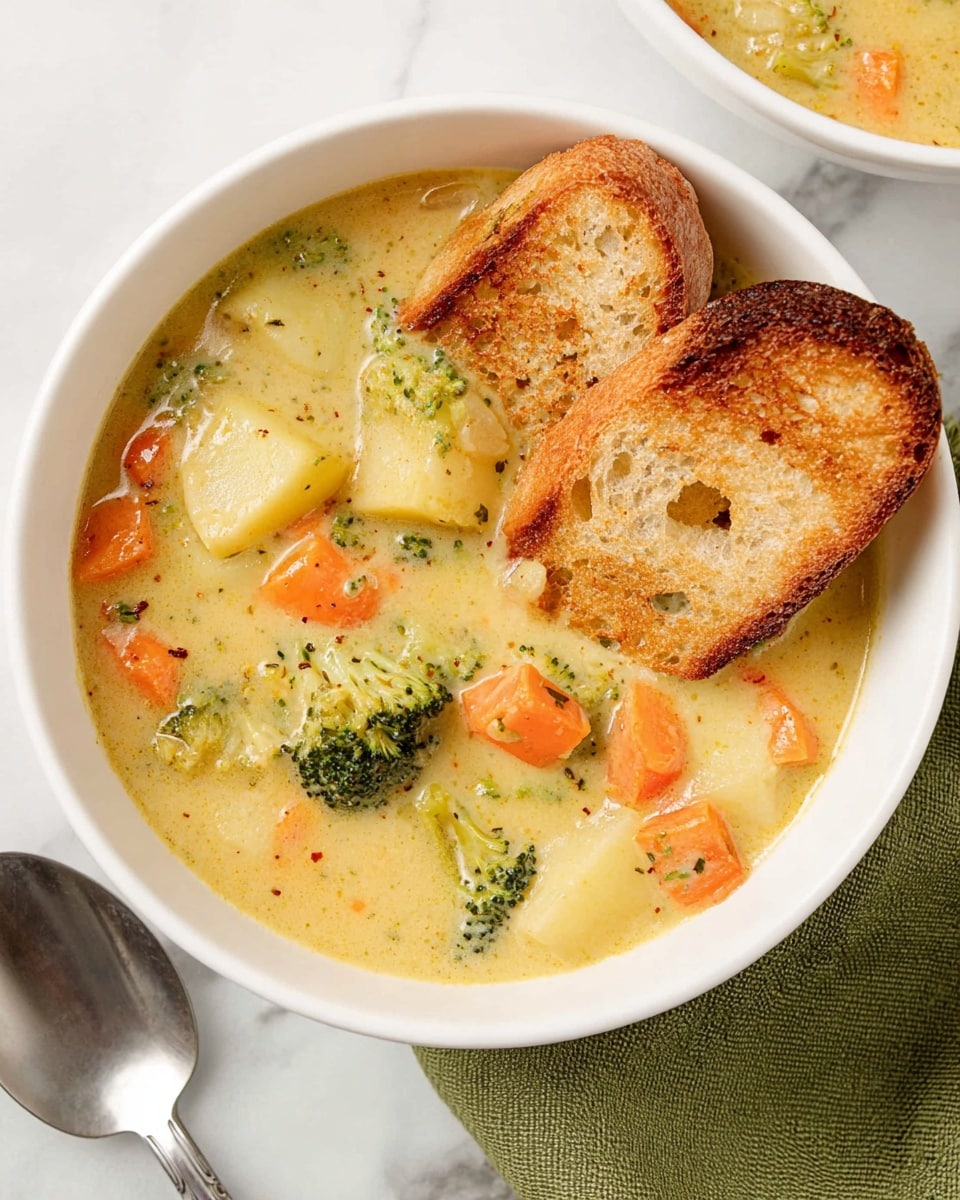 Creamy Vegetable Soup Recipe - Recipe Image