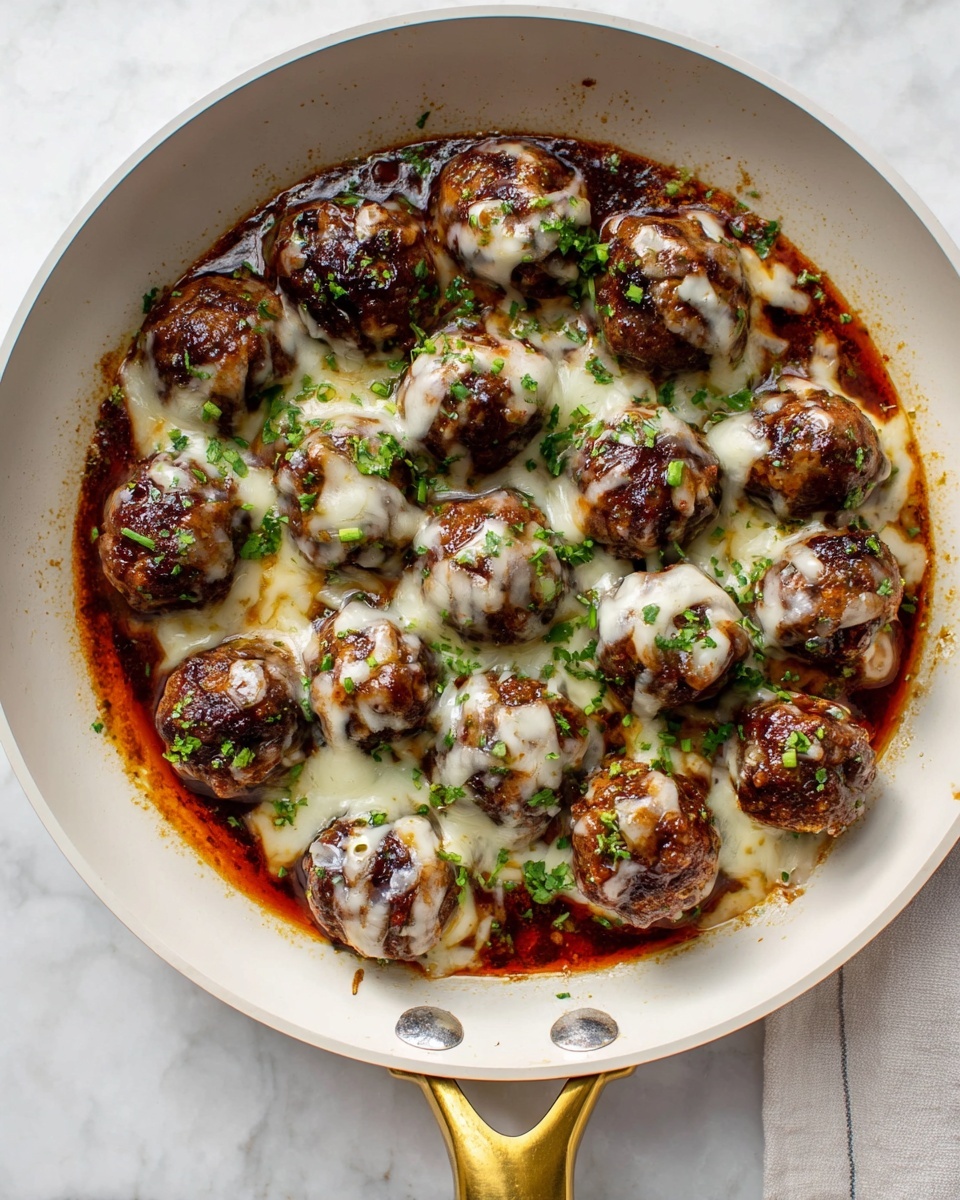 French Onion Turkey Meatballs Recipe - Recipe Image