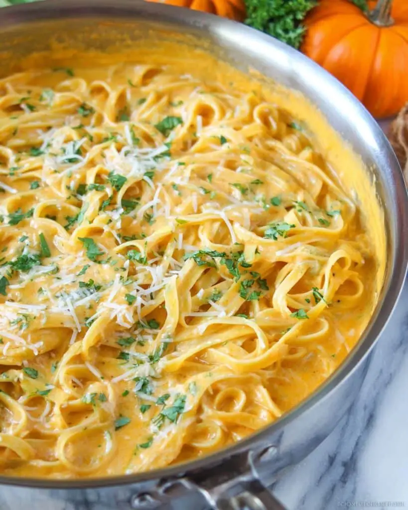 Pumpkin Alfredo Recipe