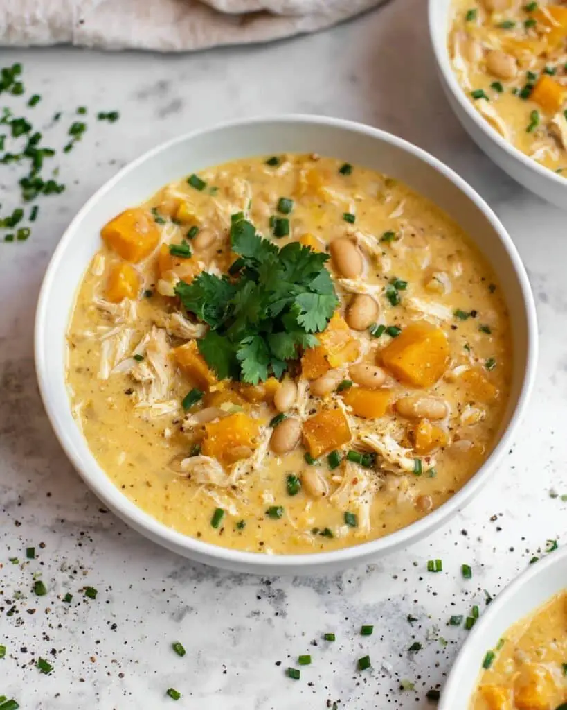 Butternut White Chicken Chili Recipe