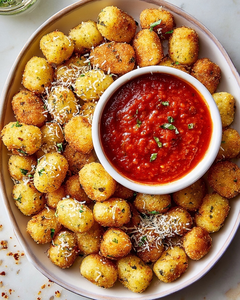 Fried Gnocchi Bites Recipe - Recipe Image