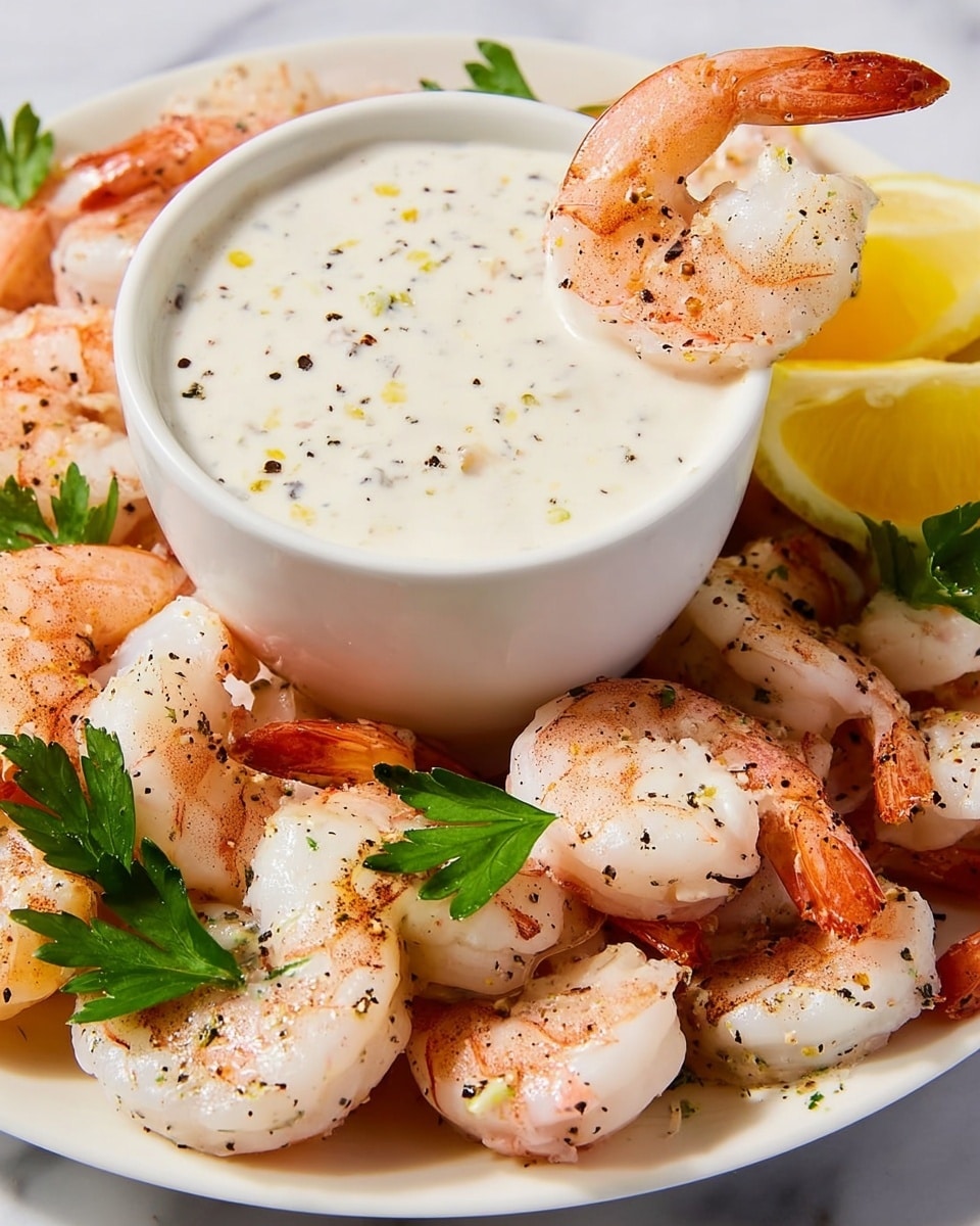 Roasted Shrimp Cocktail With Lemon-Horseradish Aioli Recipe - Recipe Image
