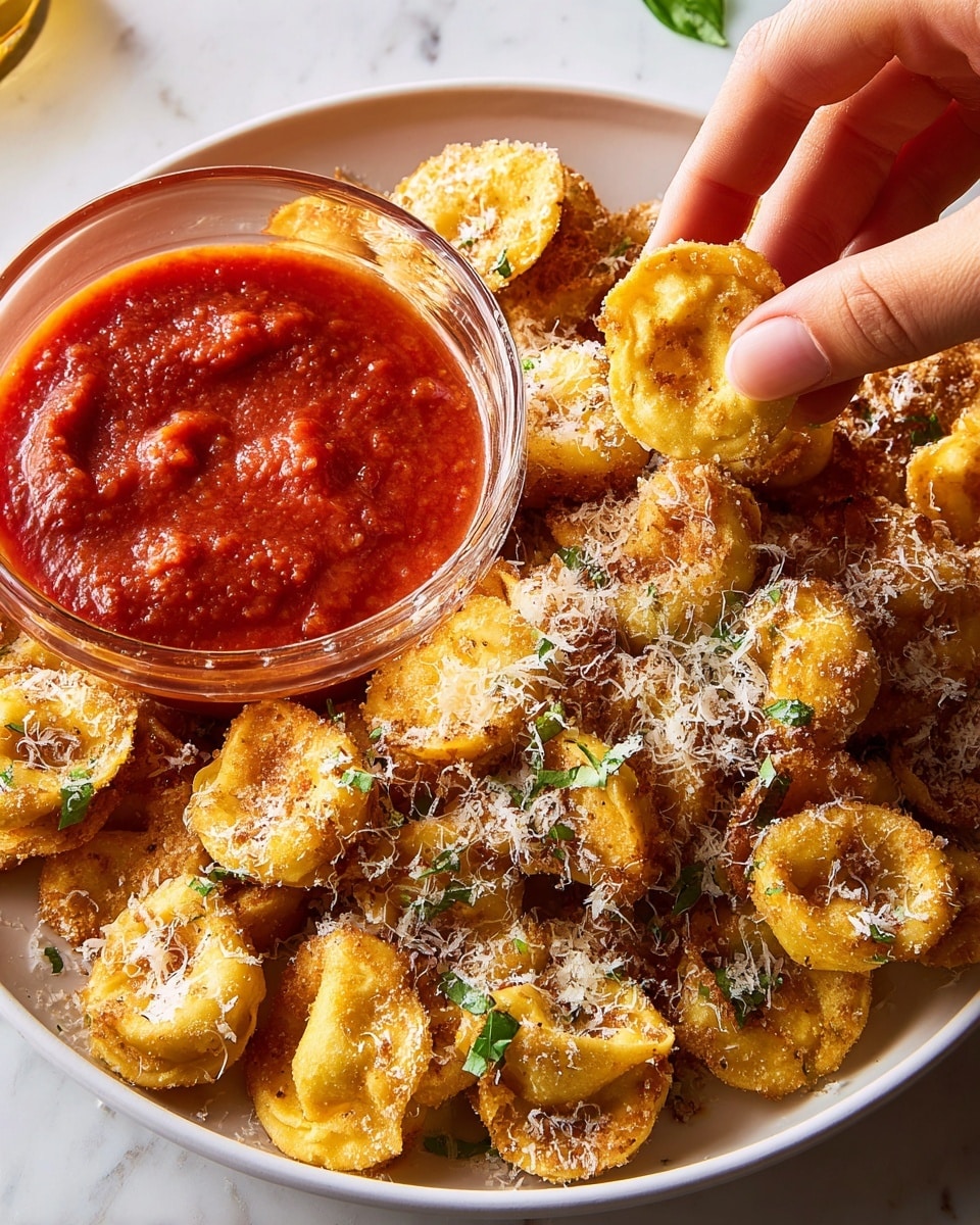 Parmesan Tortellini Bites Recipe - Recipe Image