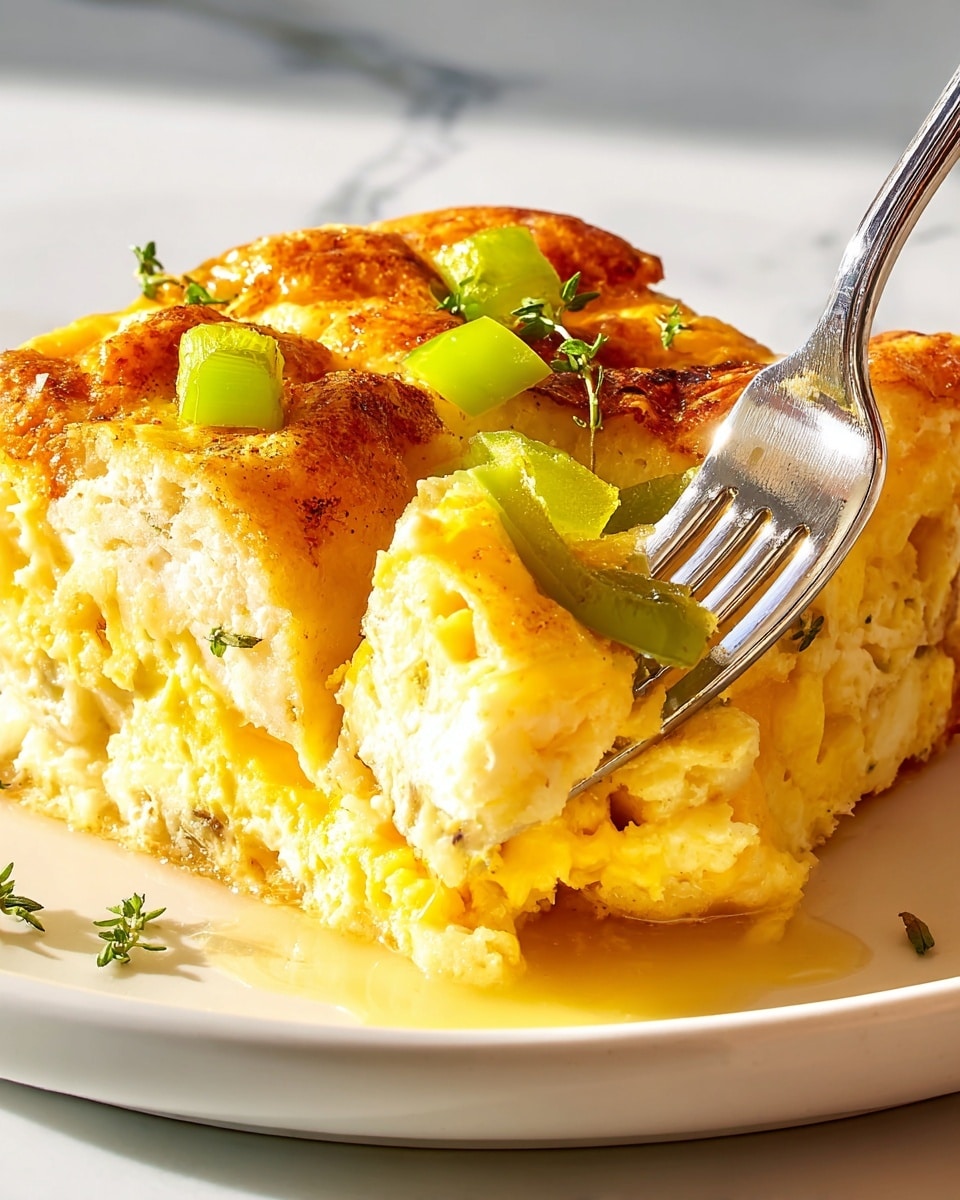 Apple Cheddar Crescent Casserole Recipe - Recipe Image