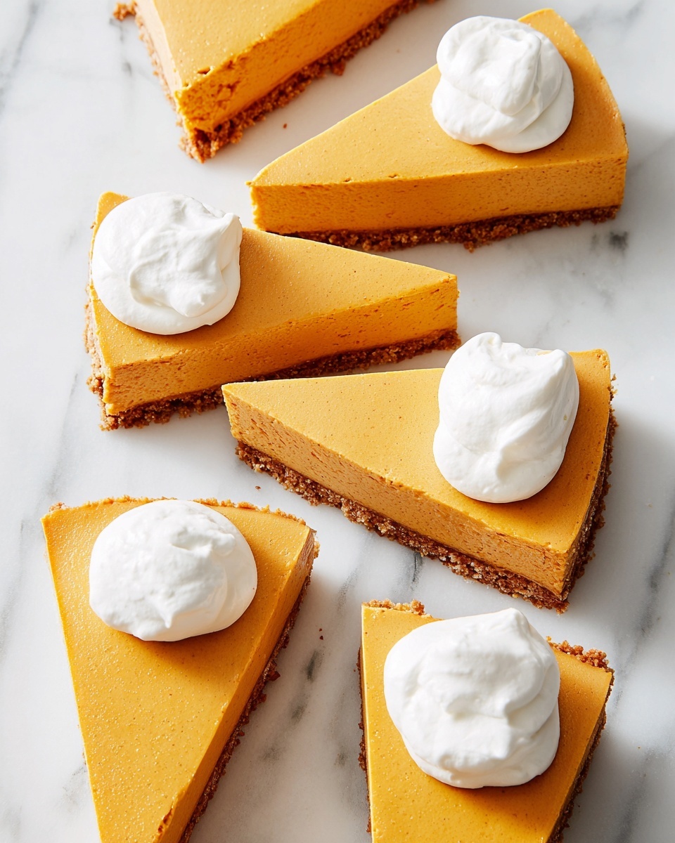 No-Bake Pumpkin Cheesecake Recipe - Recipe Image