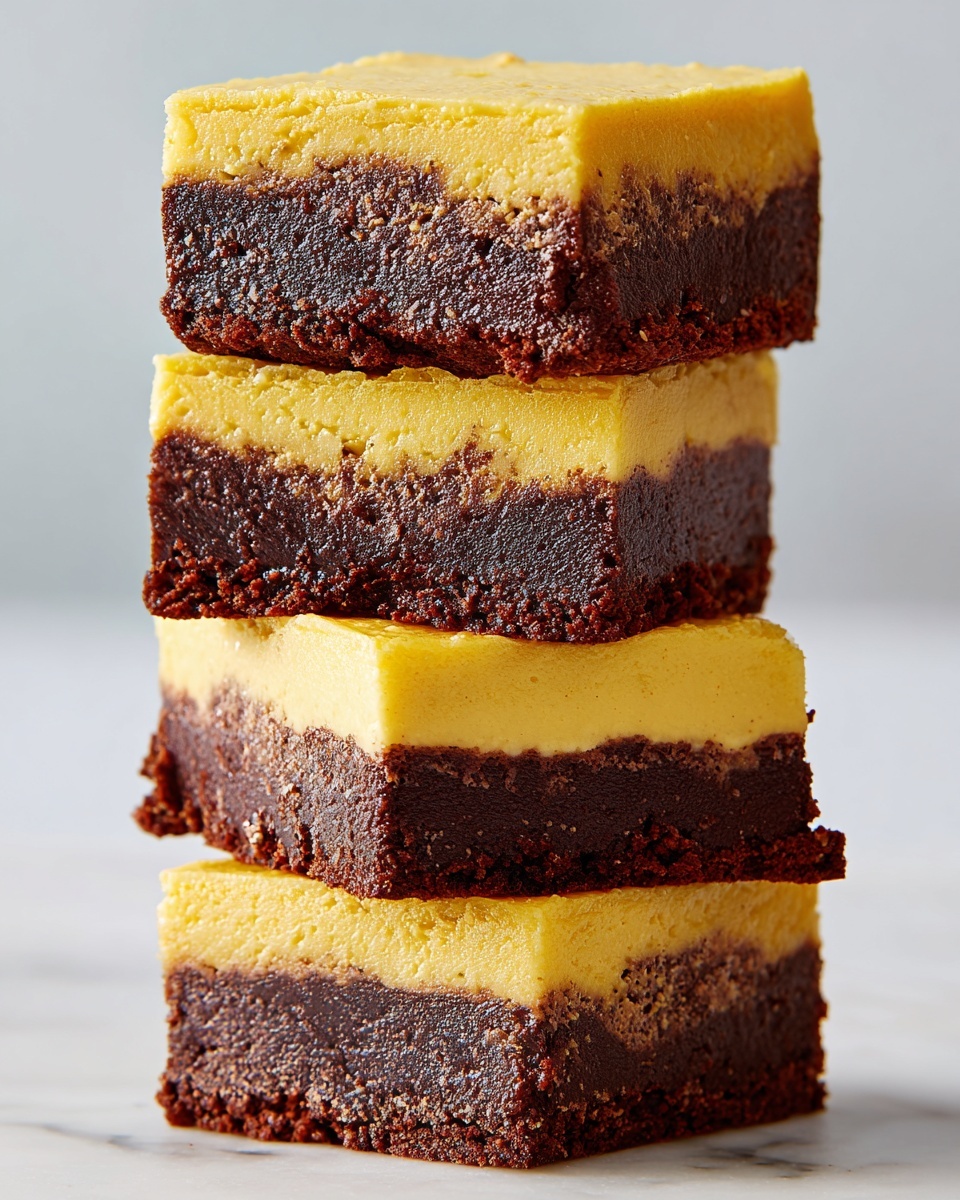 Pumpkin Cheesecake Brownies Recipe - Recipe Image