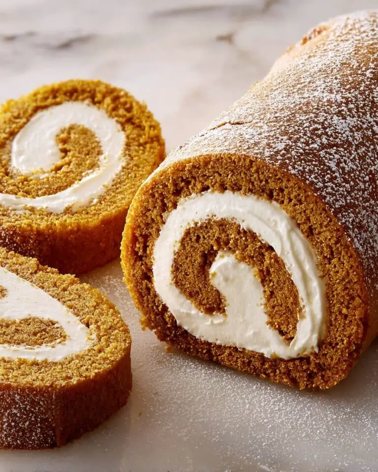 Pumpkin Cheesecake Roll Recipe