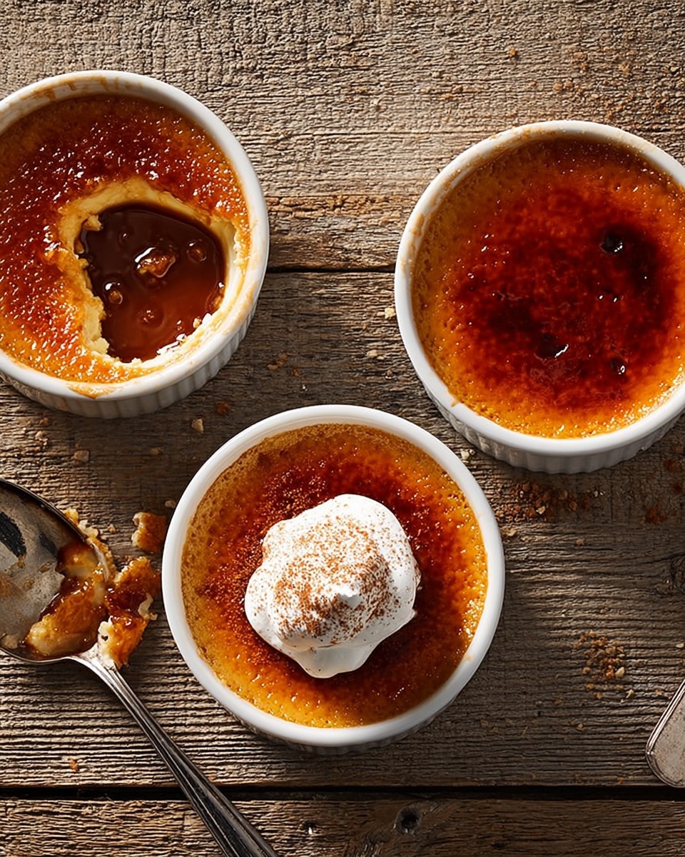Pumpkin Custard with Orange Zest and Spiced Topping Recipe - Recipe Image