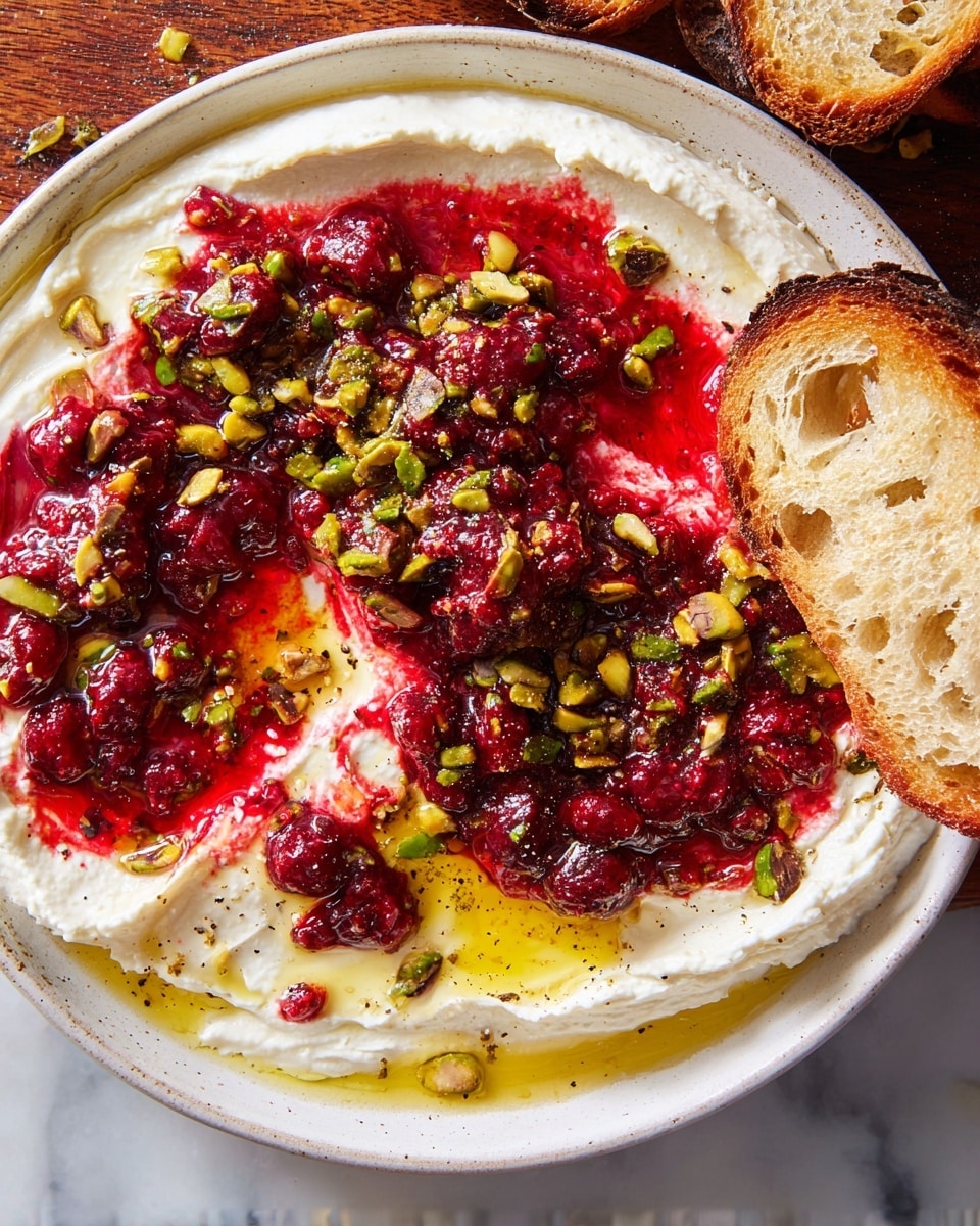 Cranberry Whipped Feta Dip Recipe - Recipe Image