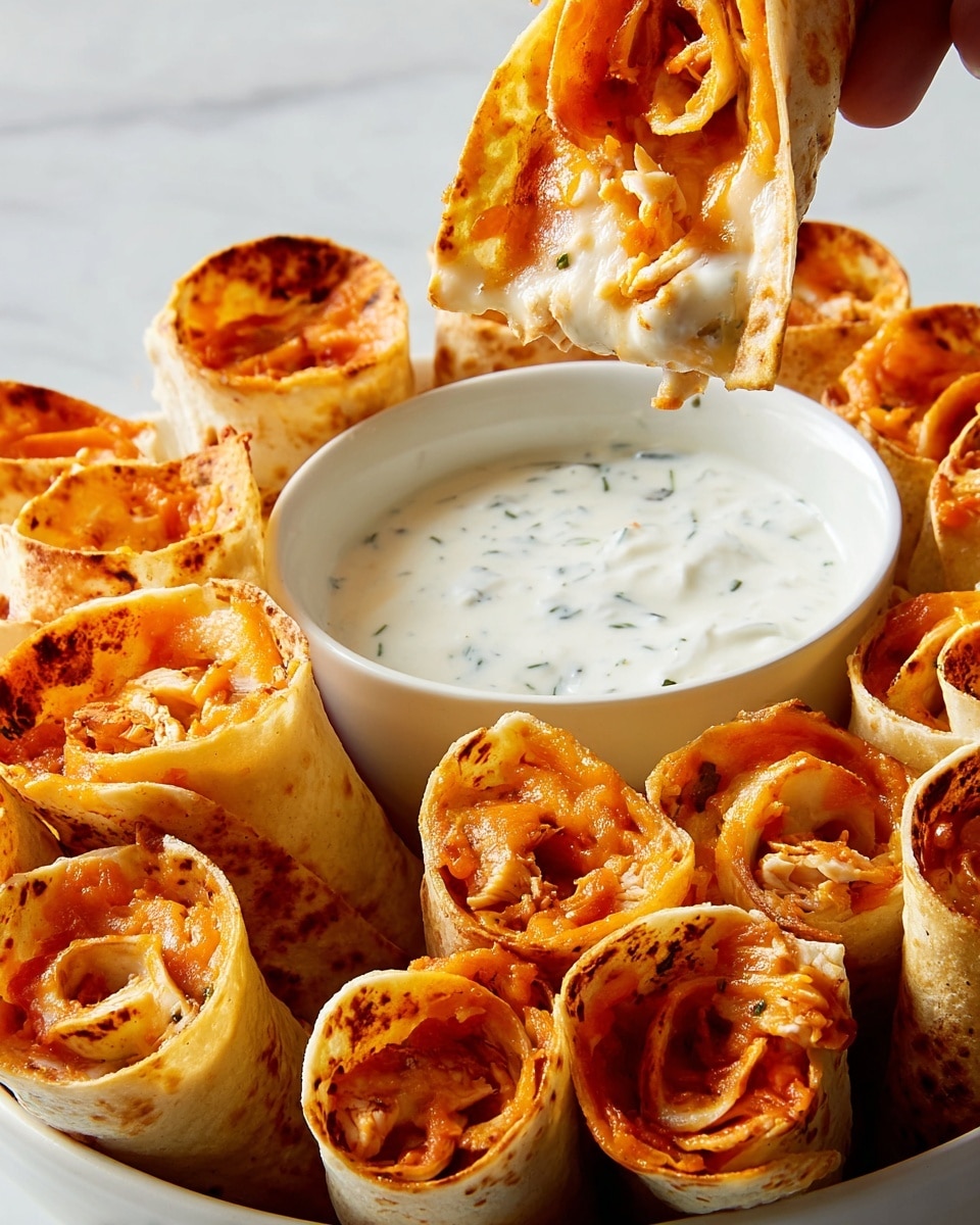 Blooming Quesadilla Ring Recipe - Recipe Image